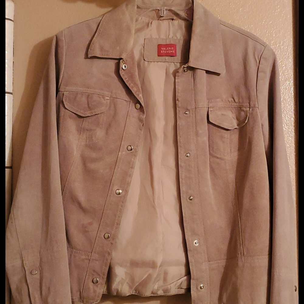 Valerie Stevens Suede Jacket
